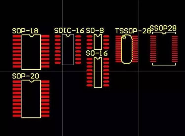 sop/tssop/soic/ssop封装图比较